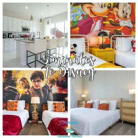 New Exclusive Villa 5 Min To Disney